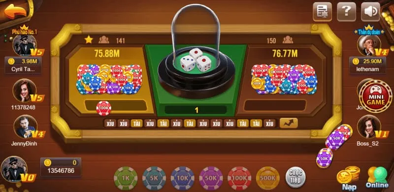 Tổng quan về tài xỉu Kubet77