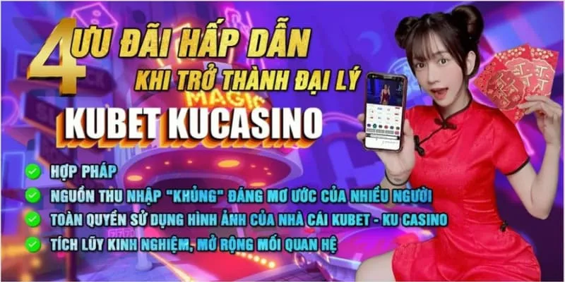 KUBET77 liên tục tuyển dụng đại lý với mức hoa hồng cực khủng