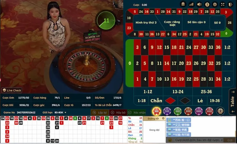 Các bước tham gia bàn chơi Roulette tại Kubet77